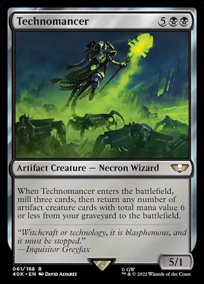 Technomancer (Surge Foil) [Universes Beyond: Warhammer 40,000] | Local Legends