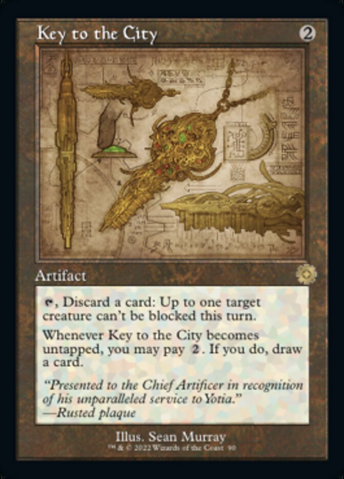 Key to the City (Retro Schematic) [The Brothers' War Retro Artifacts] | Local Legends