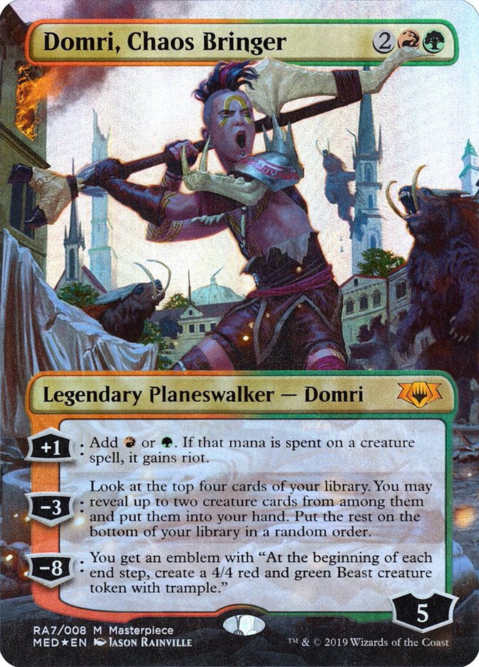 Domri, Chaos Bringer [Mythic Edition] | Golgari Games