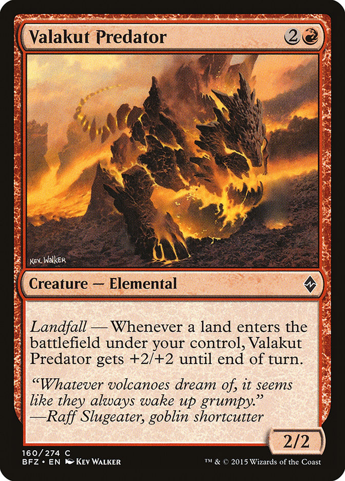 Valakut Predator [Battle for Zendikar] | Local Legends