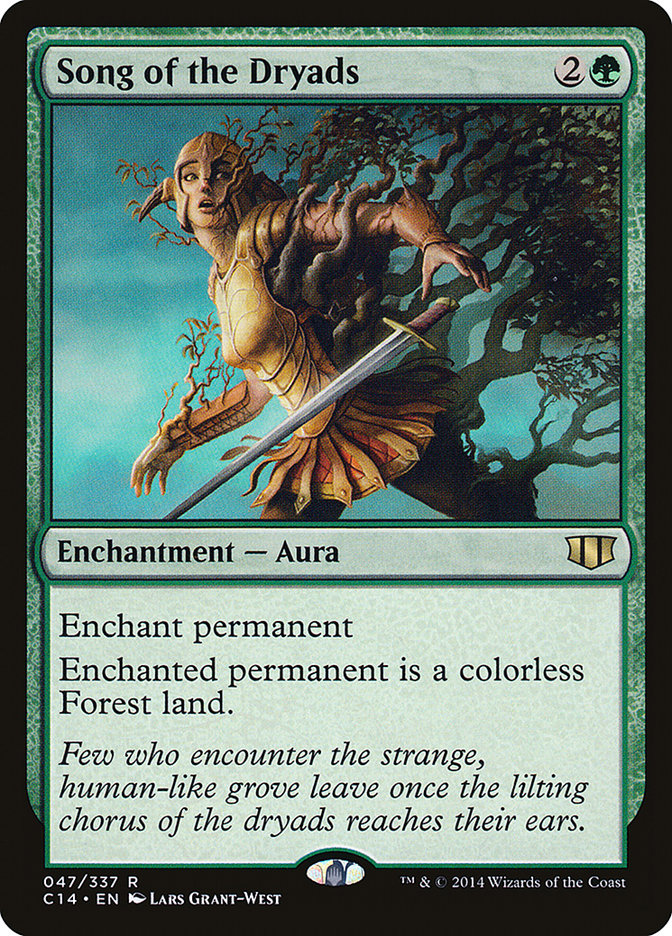 Song of the Dryads [Commander 2014] | Golgari Games