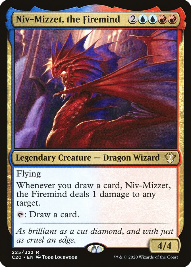 Niv-Mizzet, the Firemind [Commander 2020] | Local Legends