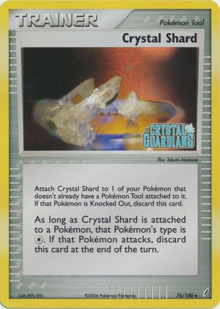 Crystal Shard (76/100) (Stamped) [EX: Crystal Guardians] | Golgari Games