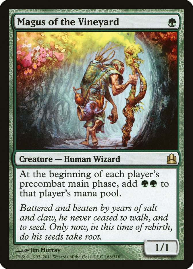 Magus of the Vineyard [Commander 2011] | Local Legends