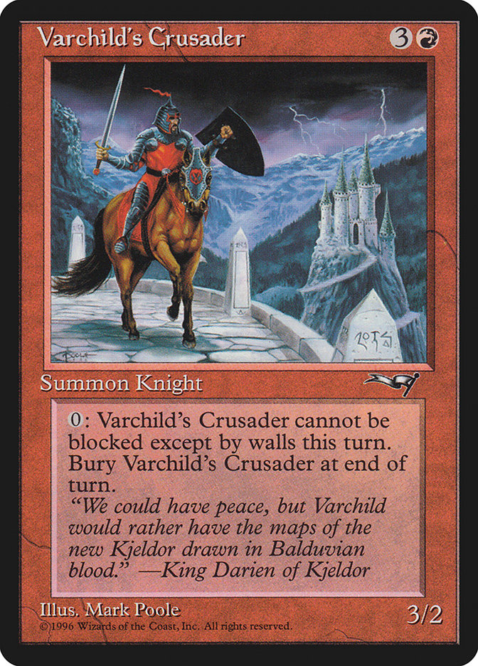 Varchild's Crusader (Brown Horse) [Alliances] | Local Legends
