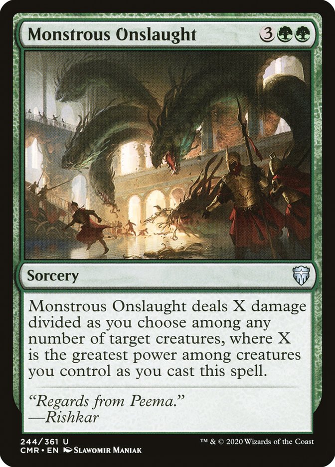 Monstrous Onslaught [Commander Legends] | Golgari Games