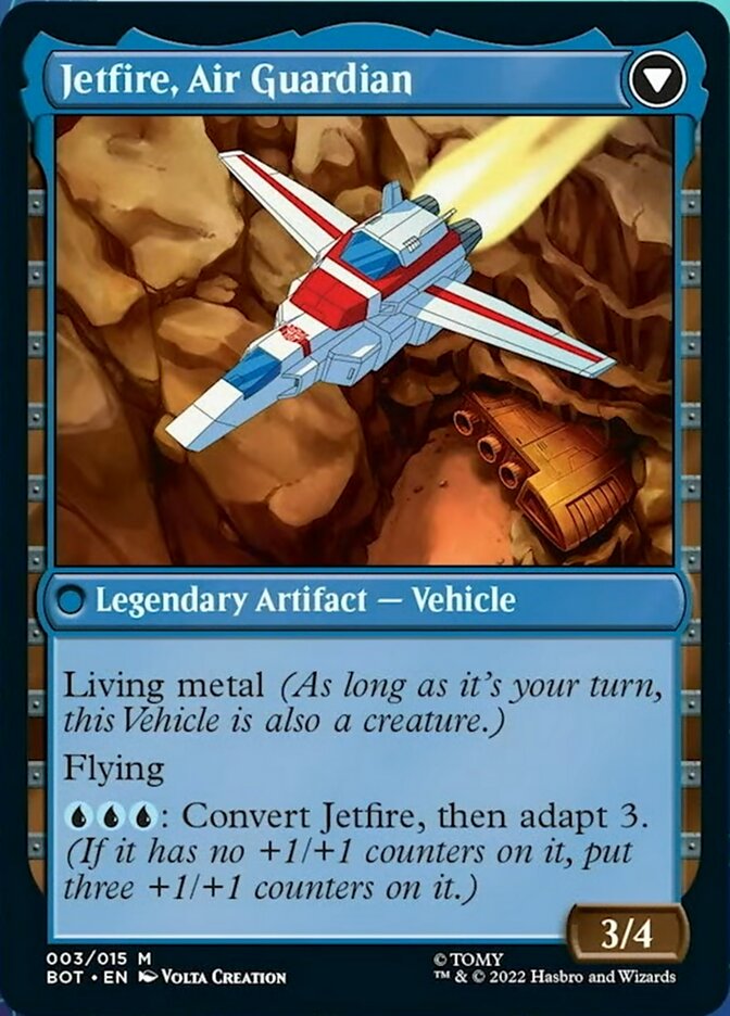 Jetfire, Ingenious Scientist // Jetfire, Air Guardian [Universes Beyond: Transformers] | Golgari Games