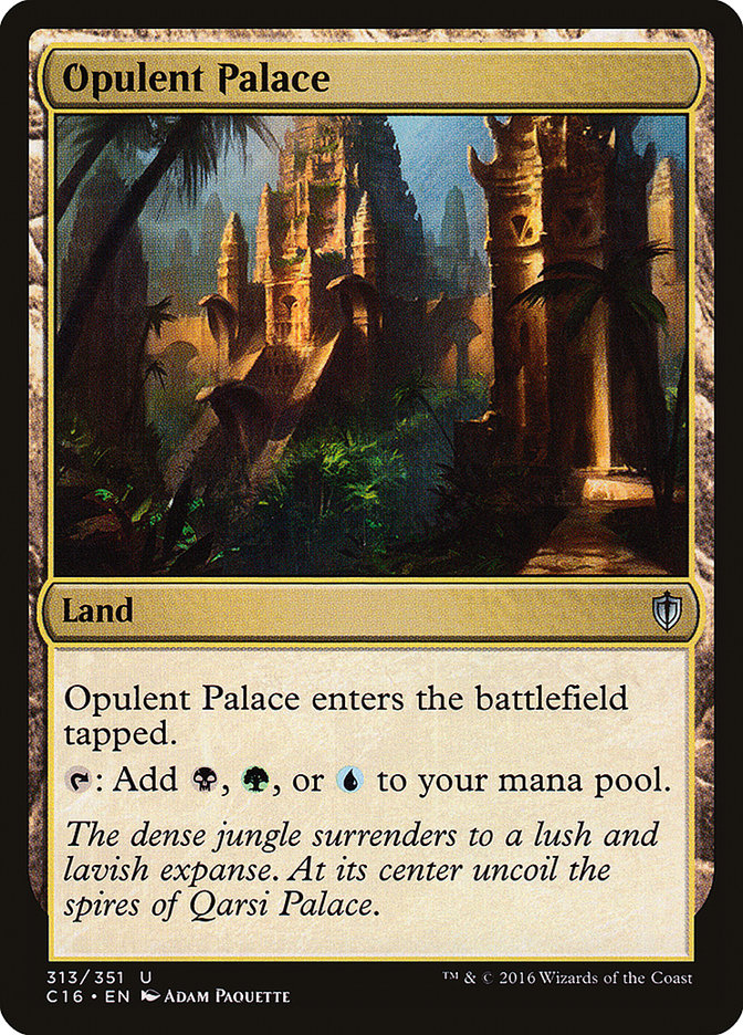 Opulent Palace [Commander 2016] | Local Legends