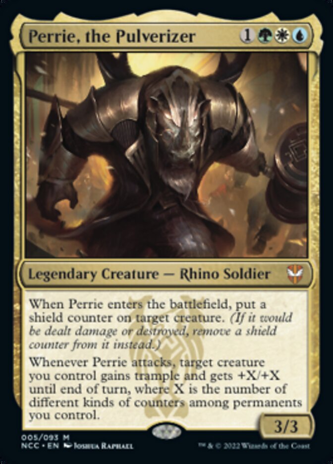 Perrie, the Pulverizer [Streets of New Capenna Commander] | Golgari Games