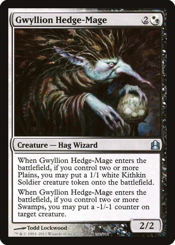 Gwyllion Hedge-Mage [Commander 2011] | Golgari Games