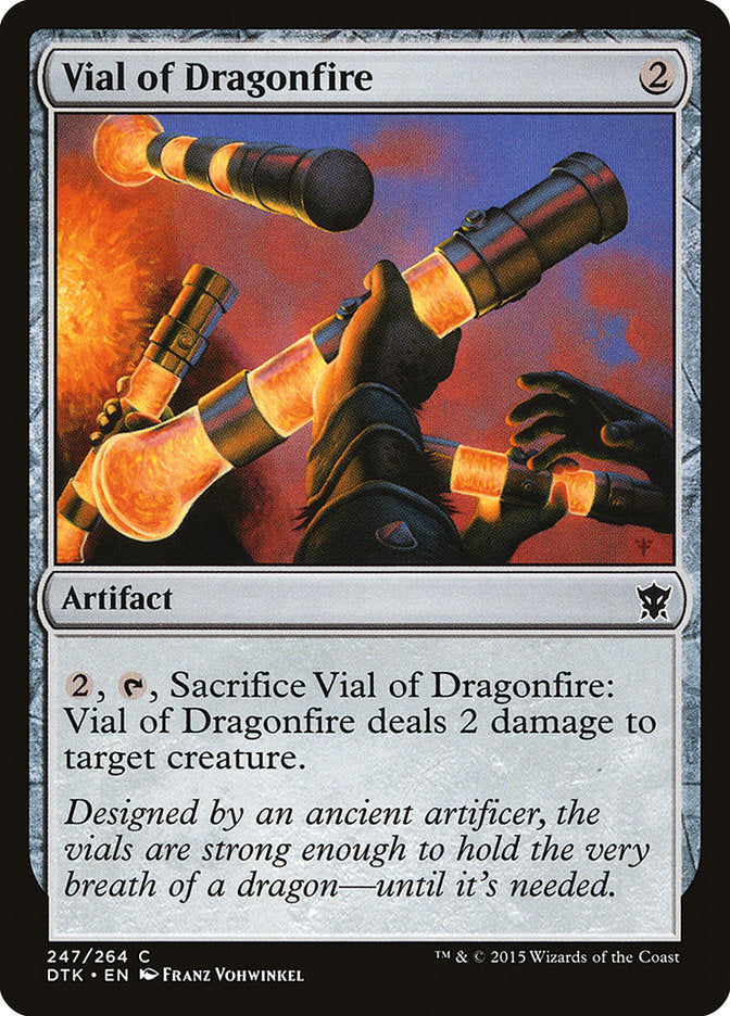 Vial of Dragonfire [Dragons of Tarkir] | Golgari Games