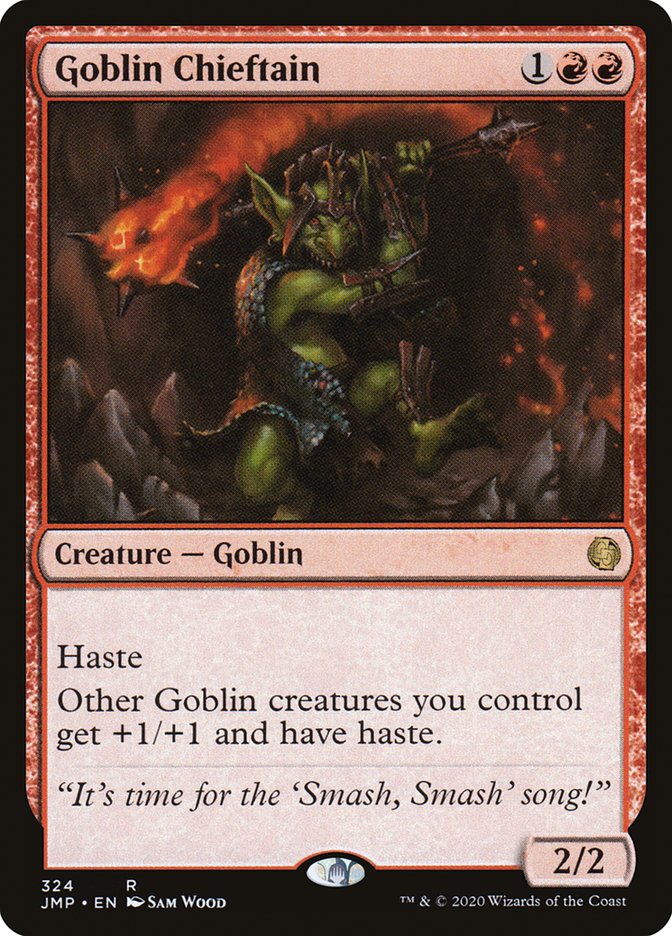 Goblin Chieftain [Jumpstart] | Local Legends