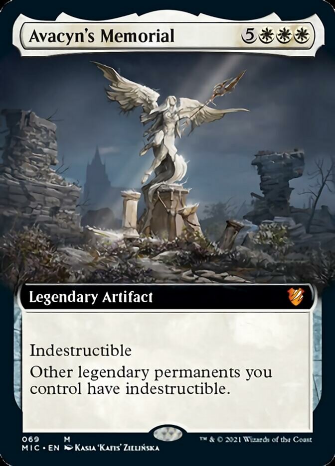 Avacyn's Memorial (Extended Art) [Innistrad: Midnight Hunt Commander] | Golgari Games