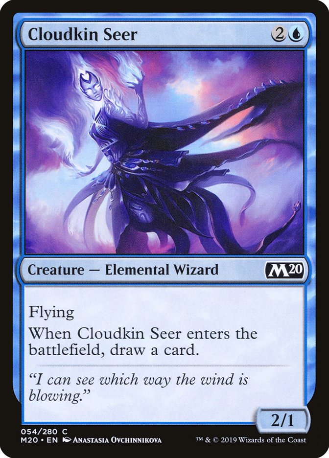 Cloudkin Seer [Core Set 2020] | Golgari Games