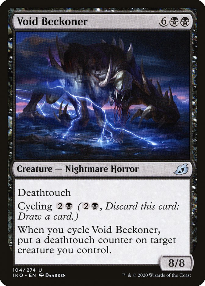 Void Beckoner [Ikoria: Lair of Behemoths] | Golgari Games