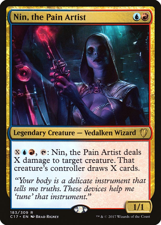 Nin, the Pain Artist [Commander 2017] | Local Legends