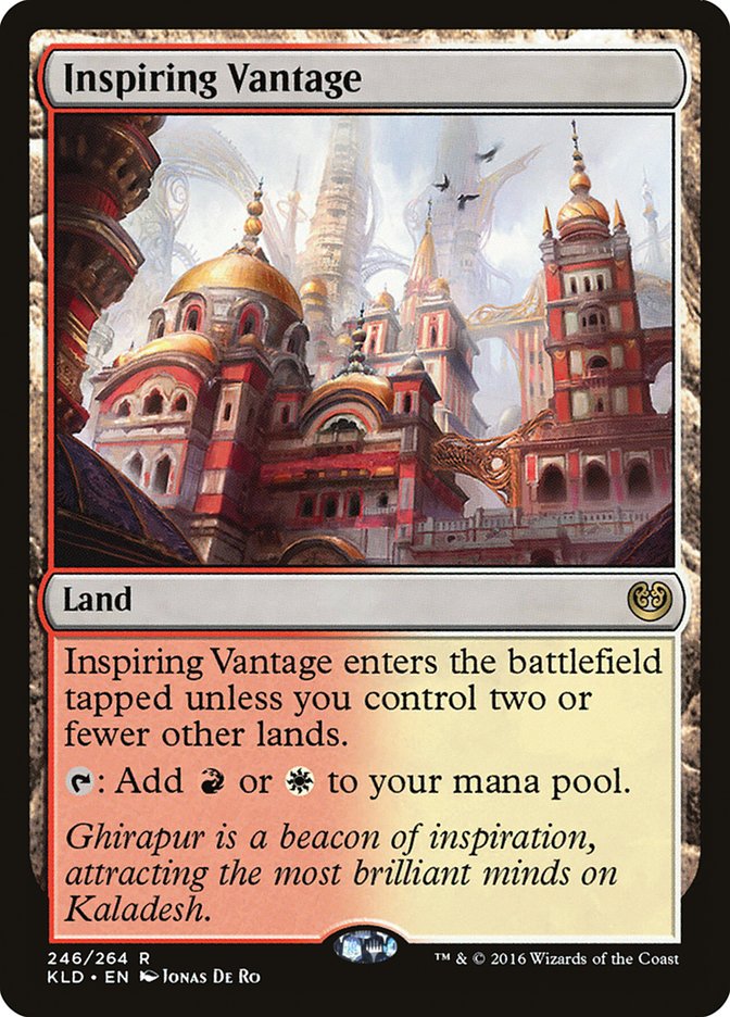 Inspiring Vantage [Kaladesh] | Golgari Games