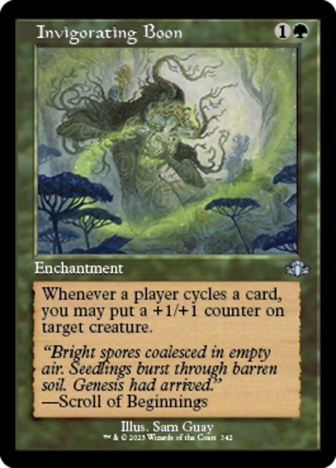Invigorating Boon (Retro) [Dominaria Remastered] | Local Legends