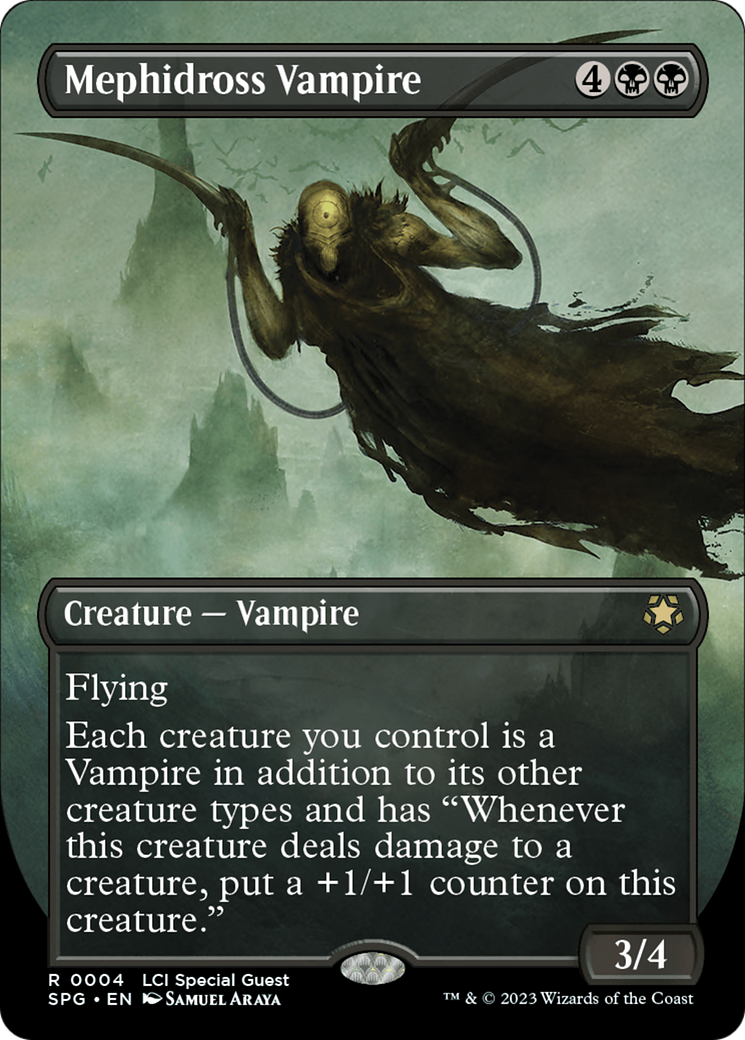 Mephidross Vampire (Borderless) [The Lost Caverns of Ixalan Special Guests] | Local Legends