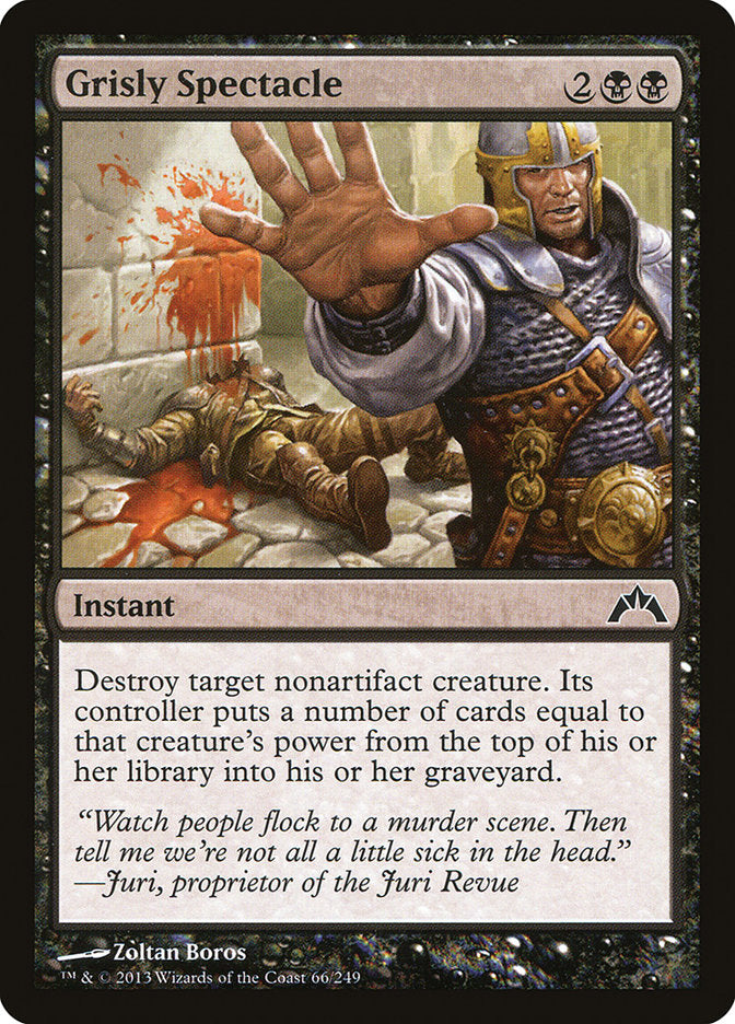 Grisly Spectacle [Gatecrash] | Local Legends