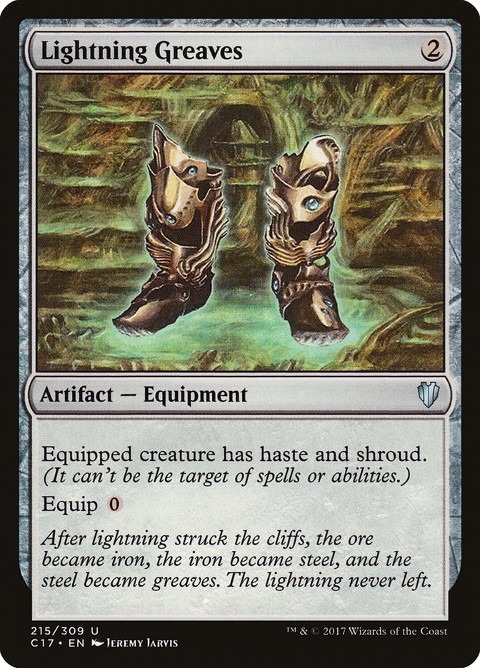 Lightning Greaves [Commander 2017] | Local Legends