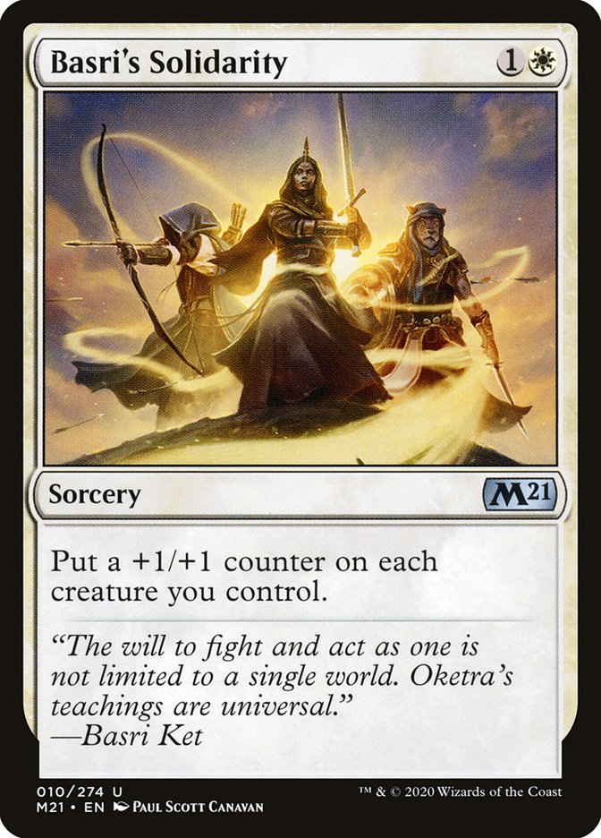Basri's Solidarity [Core Set 2021] | Local Legends
