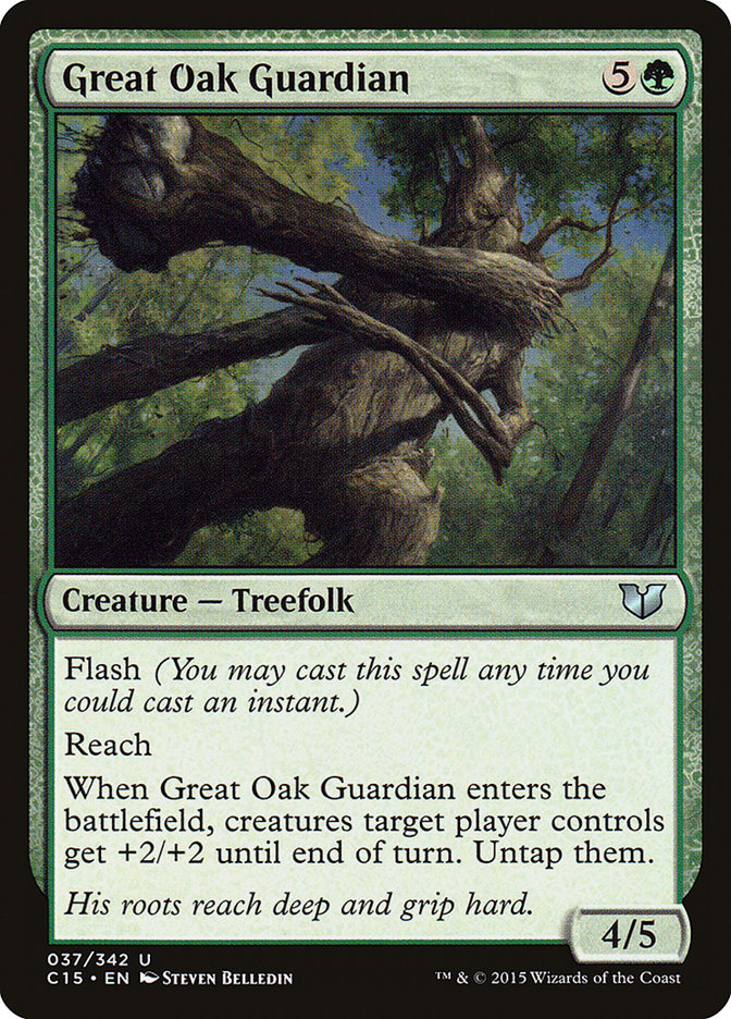 Great Oak Guardian [Commander 2015] | Golgari Games