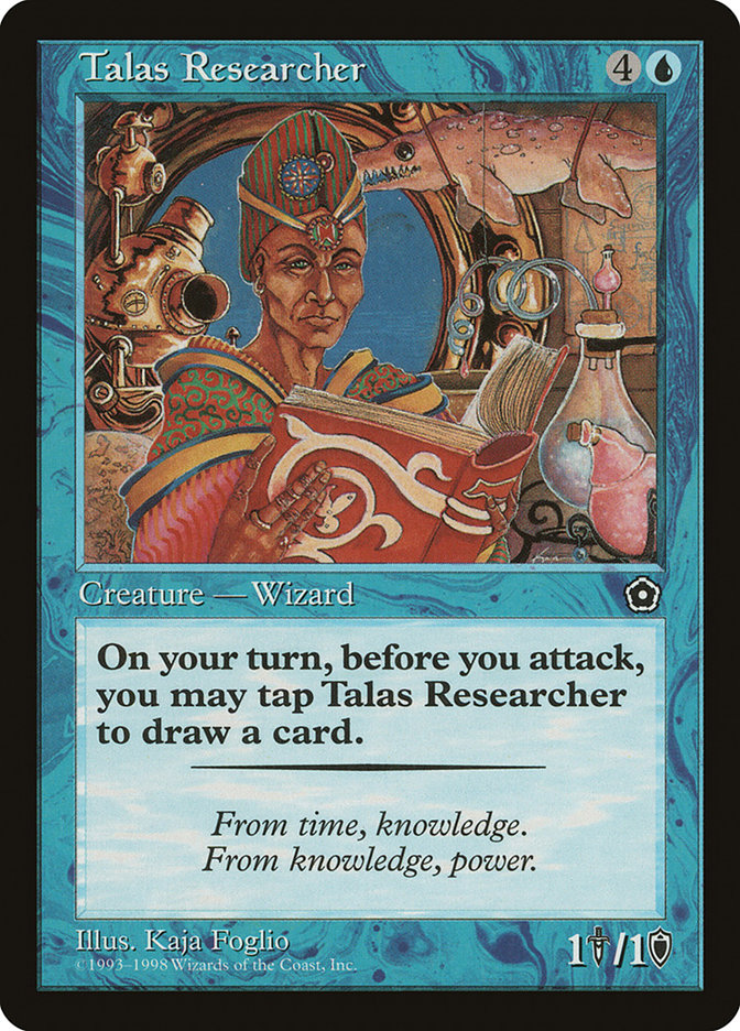 Talas Researcher [Portal Second Age] | Golgari Games