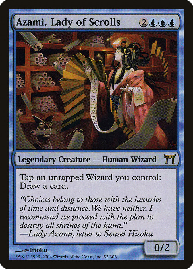 Azami, Lady of Scrolls [Champions of Kamigawa] | Local Legends