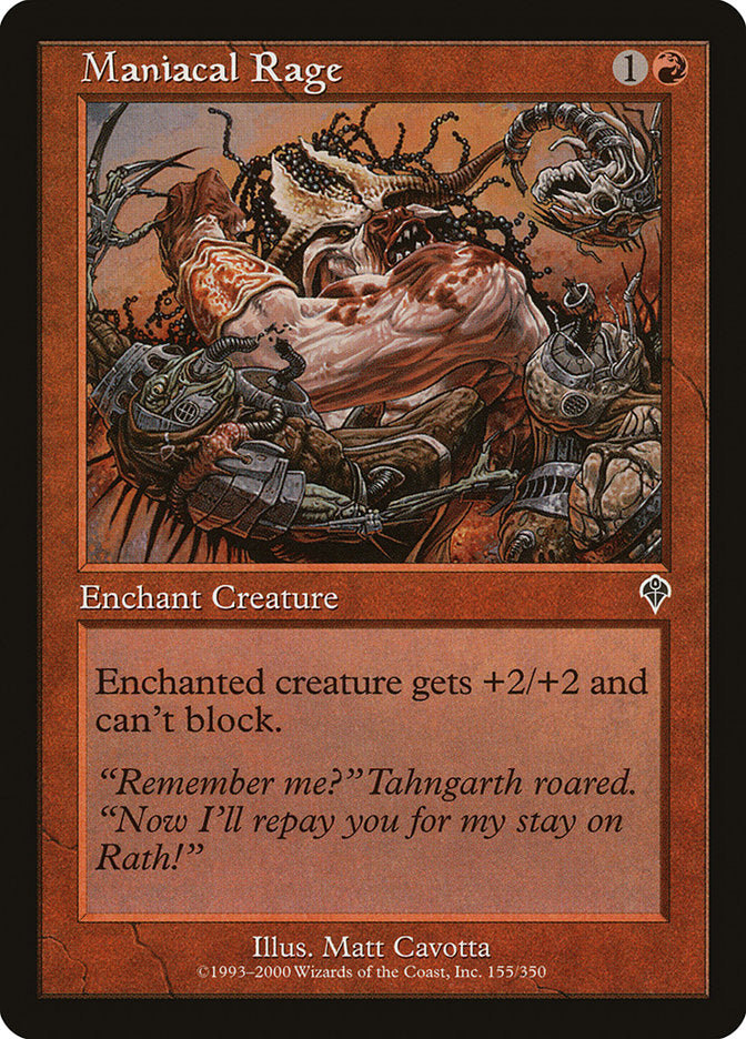 Maniacal Rage [Invasion] | Local Legends