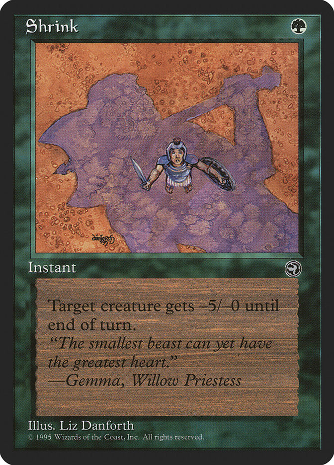 Shrink (Gemma Flavor Text) [Homelands] | Local Legends