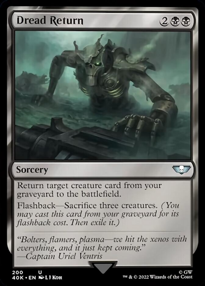 Dread Return (Surge Foil) [Universes Beyond: Warhammer 40,000] | Local Legends