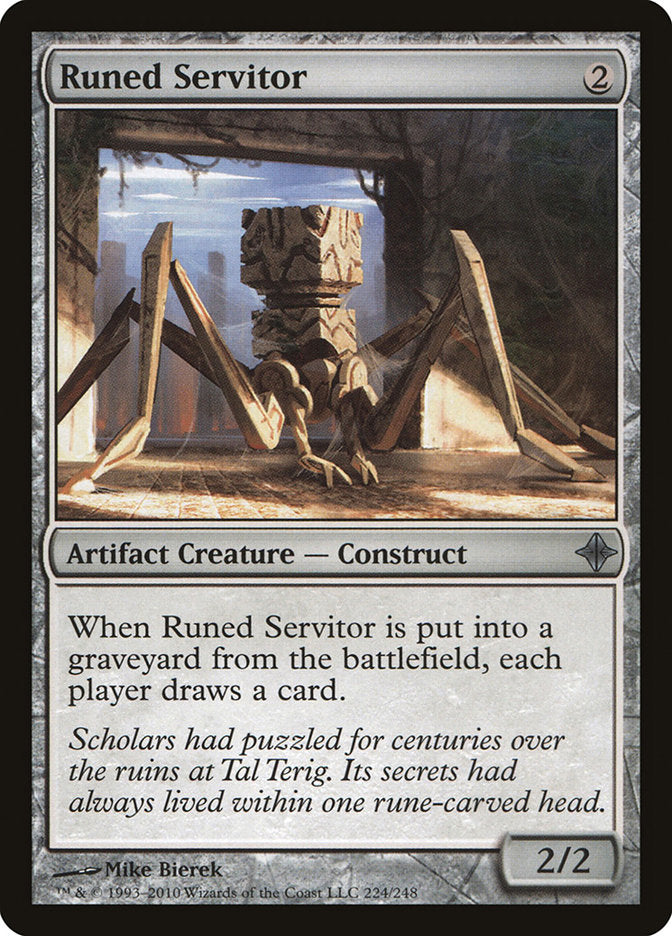 Runed Servitor [Rise of the Eldrazi] | Local Legends