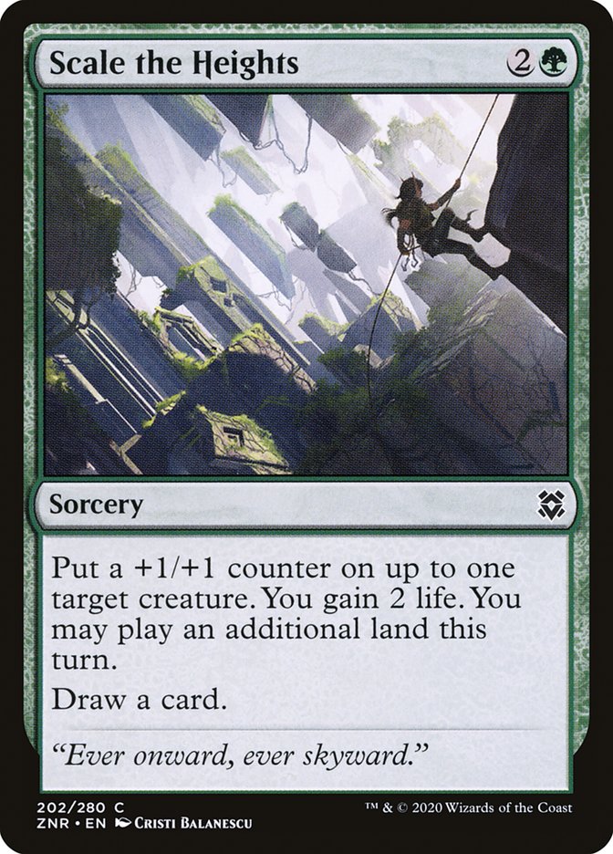 Scale the Heights [Zendikar Rising] | Local Legends
