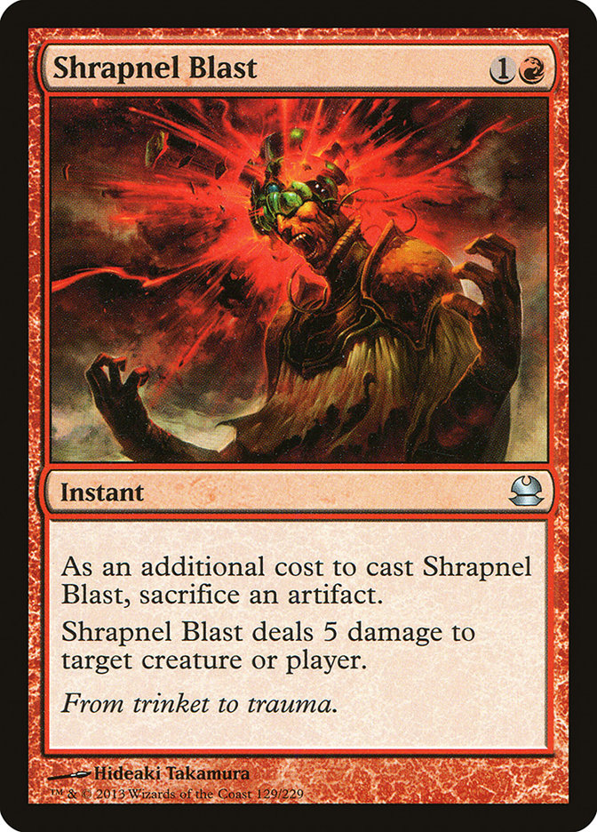 Shrapnel Blast [Modern Masters] | Local Legends