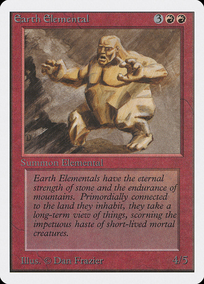 Earth Elemental [Unlimited Edition] | Golgari Games