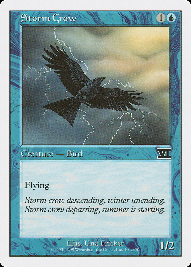 Storm Crow [Classic Sixth Edition] | Golgari Games