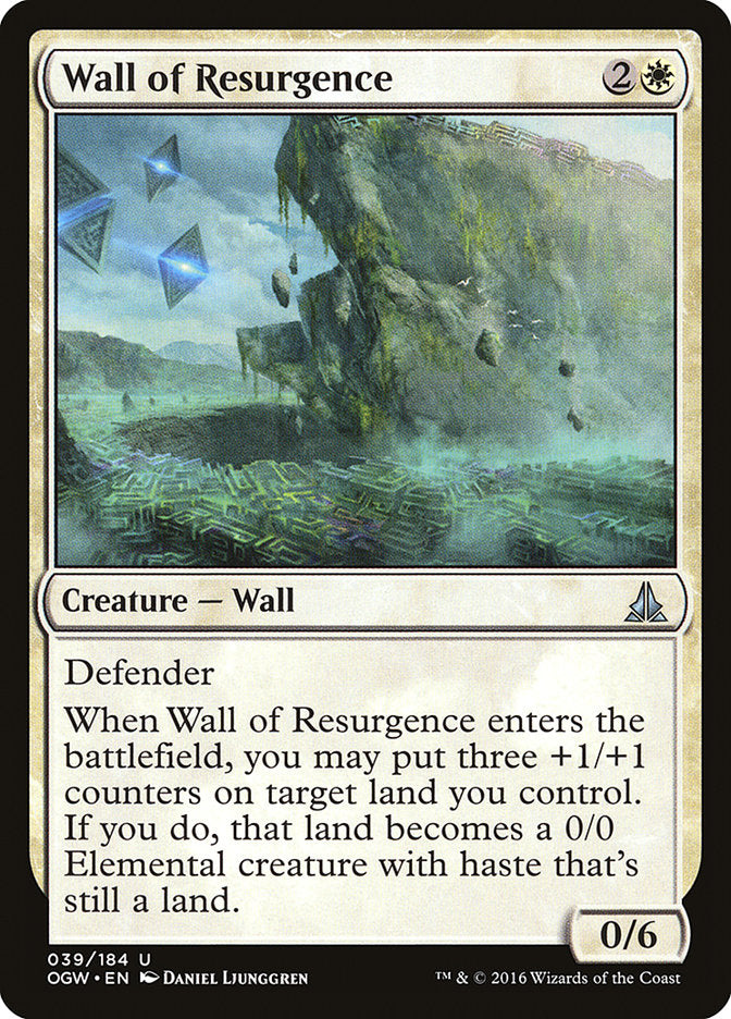 Wall of Resurgence [Oath of the Gatewatch] | Golgari Games