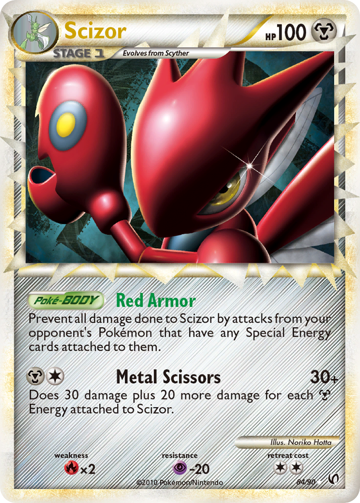 Scizor (84/90) [HeartGold & SoulSilver: Undaunted] | Golgari Games