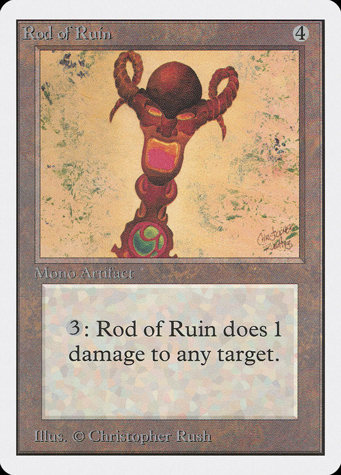 Rod of Ruin [Unlimited Edition] | Golgari Games