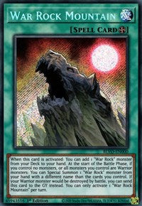 War Rock Mountain [BLVO-EN000] Secret Rare | Golgari Games