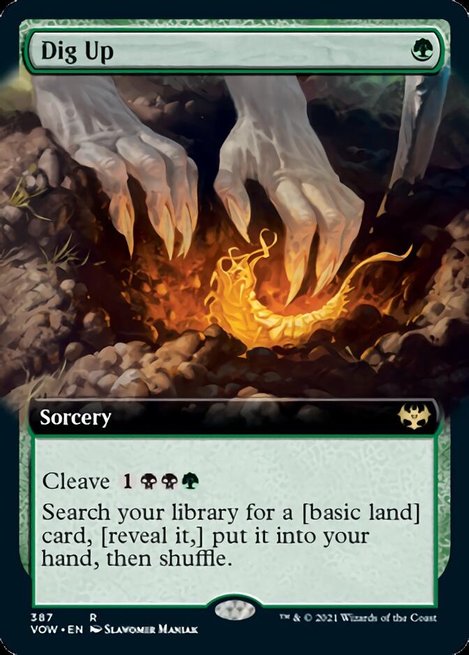 Dig Up (Extended Art) [Innistrad: Crimson Vow] | Local Legends