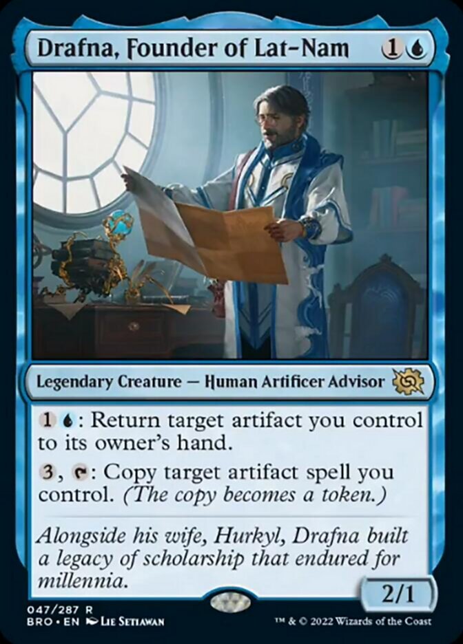 Drafna, Founder of Lat-Nam [The Brothers' War] | Local Legends