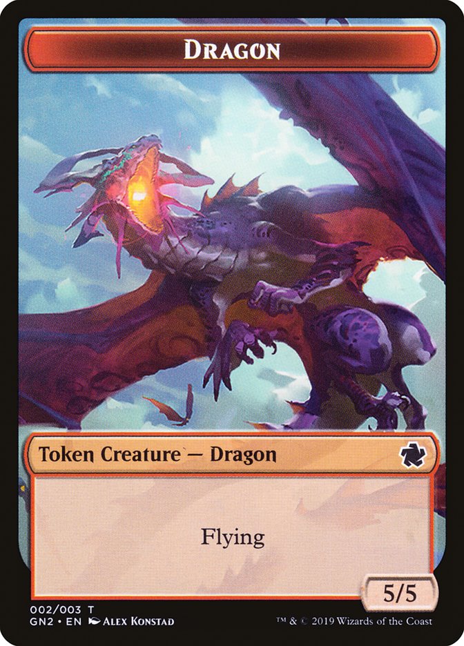 Dragon Token (002/003) [Game Night 2019 Tokens] | Local Legends