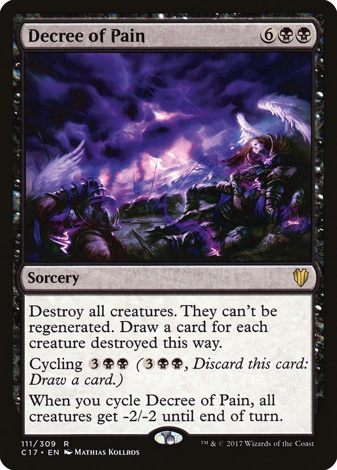 Decree of Pain [Commander 2017] | Local Legends