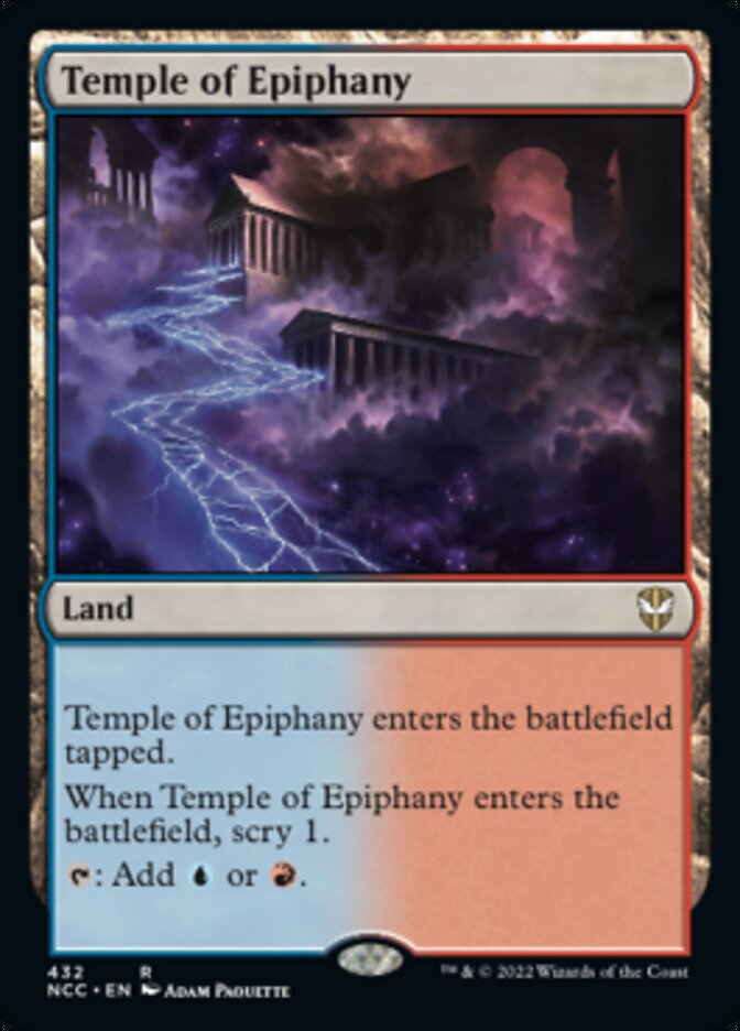 Temple of Epiphany [Streets of New Capenna Commander] | Local Legends