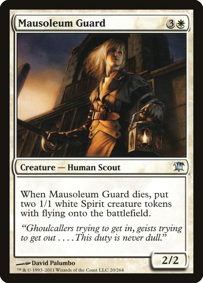 Mausoleum Guard [Innistrad] | Golgari Games