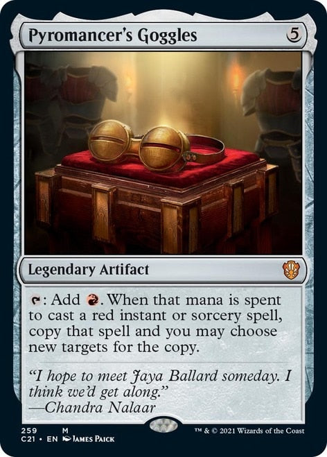 Pyromancer's Goggles [Commander 2021] | Local Legends