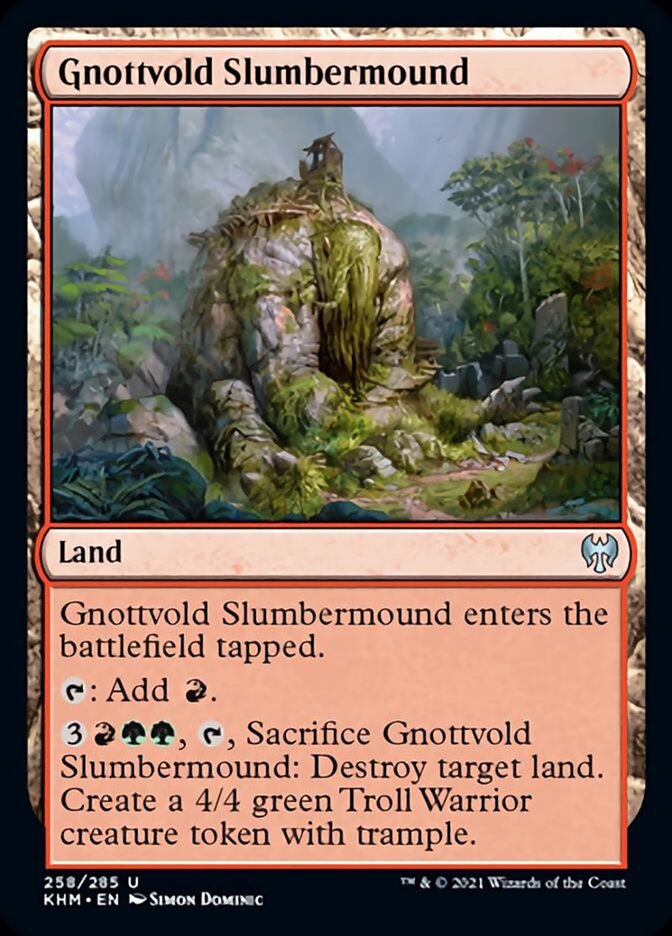 Gnottvold Slumbermound [Kaldheim] | Local Legends