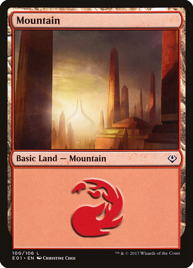 Mountain (100) [Archenemy: Nicol Bolas] | Local Legends